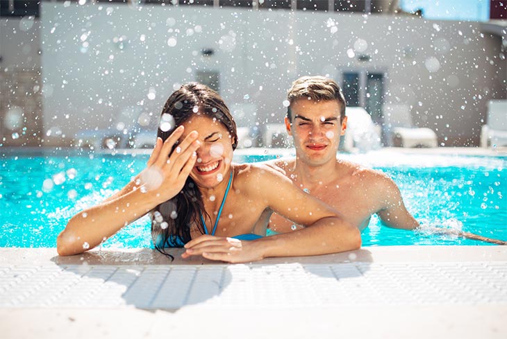 A Clean Pool Doesn't Smell